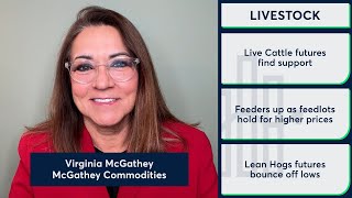 Live Cattle and Lean Hog futures moved higher on supply dynamics. 12/10/25