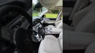 White 7 Seater 😈 in the brand new Mercedes-Benz AMG GLS 🏁