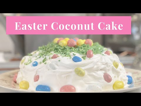 Easter Coconut Cake