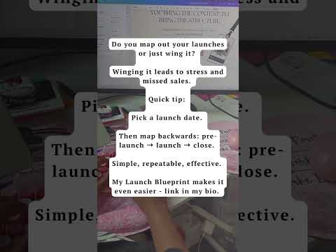 Map out your product launch plan for a smoother process