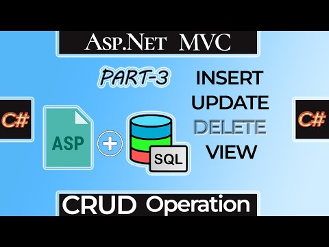 Complete Crud in ASP.NET (MVC) | DELETE | PART-3