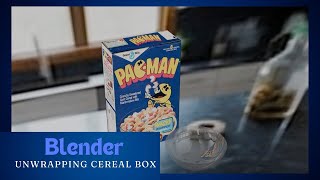 Creating a Cereal Box in Blender, Unwrapping