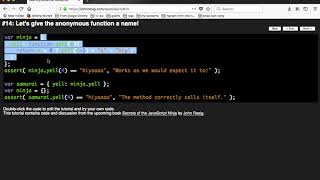 JavaScript Fundamentals - Named Function 02