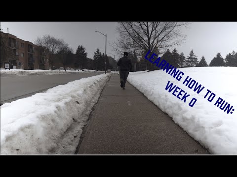 I'm Going To Learn How to Run! Week Zero