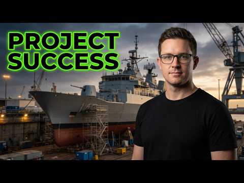 ANZAC Ship Construction Timelapse - Integrated Project Management