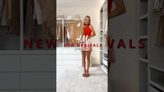 H&M summer new arrivals 🔥 #haul #fashionhaul #tryon #fashion #newarrivals #style #outfitideas
