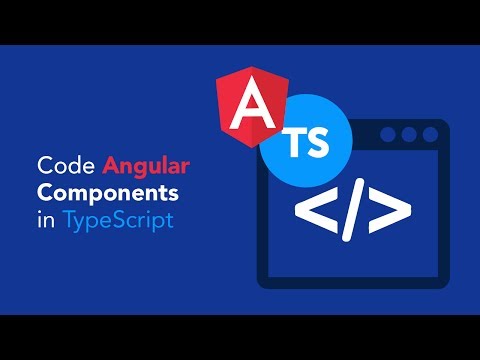 Code Angular Components in TypeScript