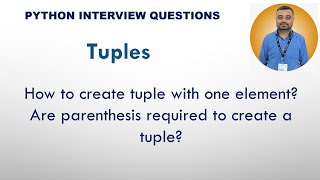 Python Interview Question - Tuple