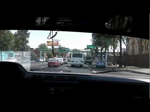 Mexico City Taxi ride 2011.