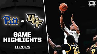 Pittsburgh vs. UCF Game Highlights | 2025-26 Big 12 Men’s Basketball