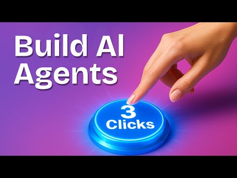 Build Your Own AI Agents in 3 Clicks (No Code)