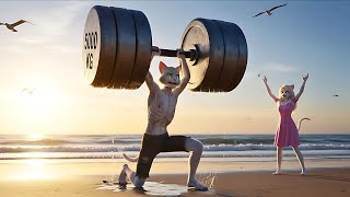 From Underdog to Champion Skinny Cat’s $1,000,000 Victory #catai #cat