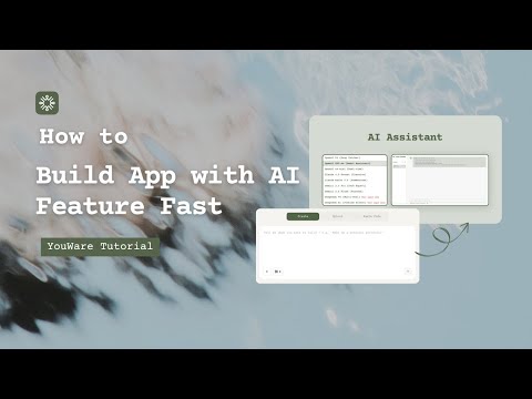 How to Build App with AI Feature Fast | YouWare Tutorials #aiappgenerator