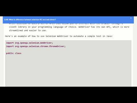 selenium interview questions 08