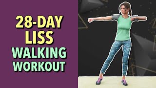28-DAY LISS CARDIO CHALLENGE - INDOOR WALKING WORKOUT