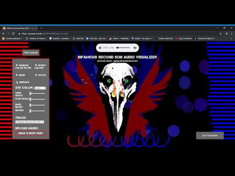Infamous Second Son Audio Visualizer