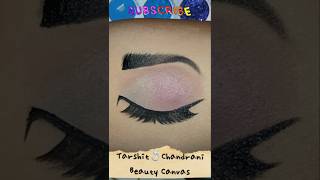 Soft colour cut crease eye makeup tutorial for beginners | easy eye makeup #shorts #youtubeshorts