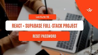 Build Reset Password Page in React (Supabase)