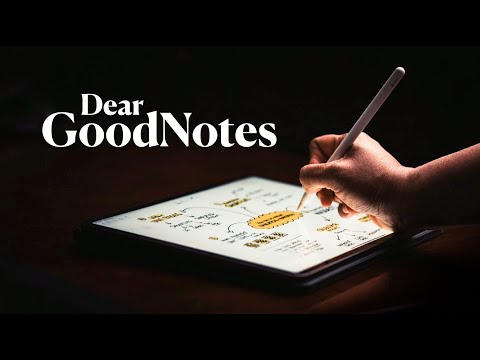 The BEST iPad NoteTaking App - A Letter to GoodNotes