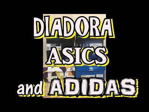 6 NEW PICK UP'S Diadora, Asics and Adidas. Review and On Foot Look