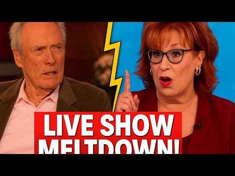 Clint Eastwood kicked off the view after heated clash