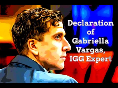 Declaration of Gabriella Vargas, IGG Expert for Bryan Kohberger