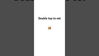 Double tap to eat the burger! #foryou #funny #video #subscribe