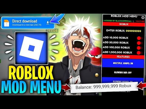 💸 Roblox Mod Menu 2025 | 🤑 Unlimited Robux + Fly Hack 🕊️ | FREE Roblox Cheat (No Ban) ✅