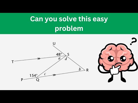 Solve the unknown angles | Maths Problem | Mathematics Animations