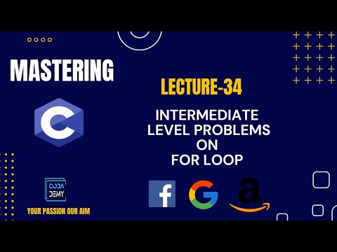 Mastering C : for loop intermediate problems |@Codademy | #cprogramming #bengali #bangladesh