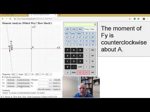 Moment Analysis Practice