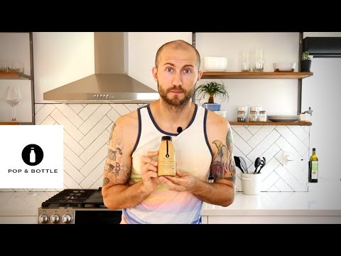 Pop & Bottle Classic Cold Brew Almond Latte | Coffee Drink Review by The Guru