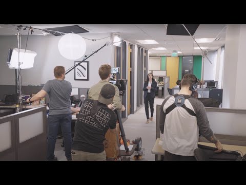 Behind the Scenes on Avtex Commercial Shoot