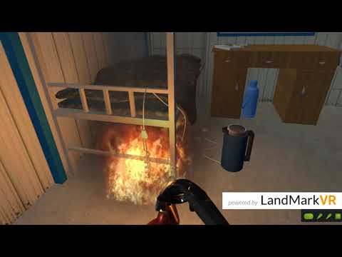 VR Fire Hazard Simulation for Construction companies. - LandMarkVR Ltd.™