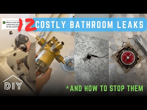 12 Costly Bathroom Leaks (And How to Stop Them)