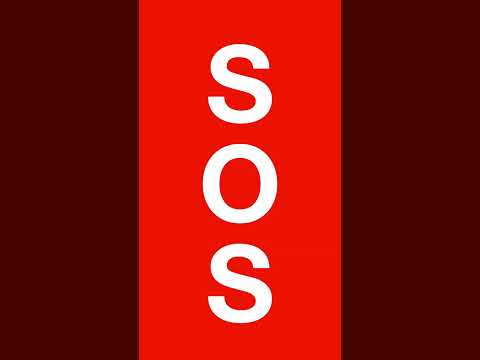 SOS EMERGENCY VISUAL SIGNAL – Flashing Morse Code (Short for Survival & Rescue)