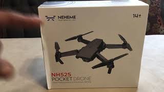 Neheme NH525 Pocket Drone - Quick Unboxing