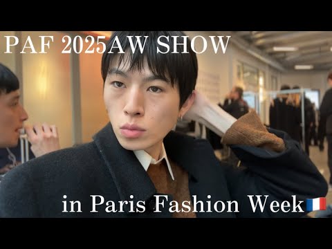 [Paris Fashion Week] A day in the life of a fashion model walking in PAF's Paris men's show / Pos...