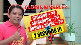 FAST MATH TRICKS NINE (9) MULTIPLICATION IN 2 SECONDS I MULTIPLY BY ANY DIGITS I MENTAL MATH