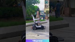 Real-Life TRANSFORMER Scooter?! 🤯 Unfolds with ONE Touch! #transformer #gadget #futuretech