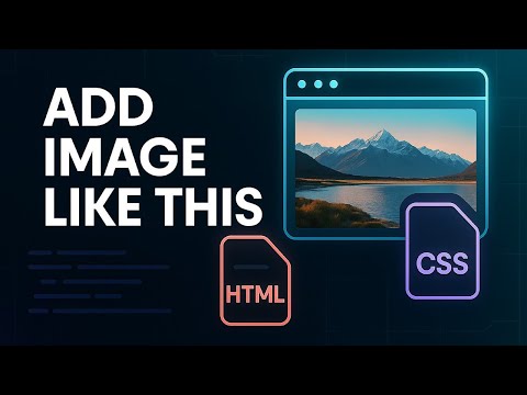 How to Add a Background Image in HTML & CSS (Fast & Simple)