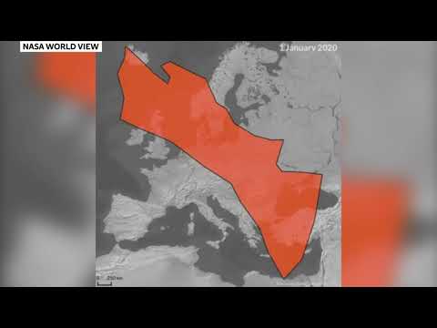 Aussie Bushfire Size