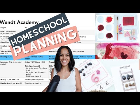 ๐ How To Plan Your Homeschool Term + Weekly & Daily Schedule โ๏ธ