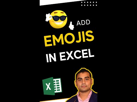 How to insert emojis in excel | excel emoji shortcut | excel emoji #Excel #Shorts #CreatingForIndia