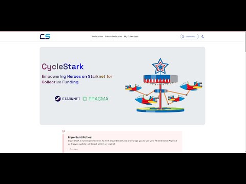 Cyce Stark - Decentralized Pooling on Starknet