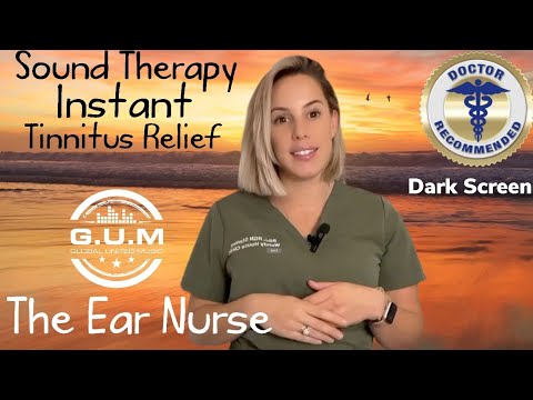 Tinnitus Relief -Sound Therapy Presented by The Ear Nurse - Ocean Masking Music