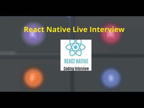 ReactNative Live Interview No 3