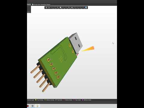 Altium Project CP2102 USB to UART Board  #altiumdesigner #altium #engineering