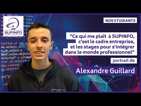 Portrait d'Étudiant : Alexandre Guillard