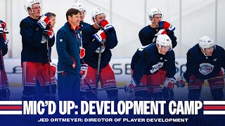 Mic'd Up: 2025 New York Rangers Development Camp